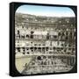 Rome (Italy), the Coliseum, Circa 1895-Leon, Levy et Fils-Framed Stretched Canvas