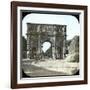 Rome (Italy), the Palatine, the Arch of Constantine, Circa 1895-Leon, Levy et Fils-Framed Giclee Print