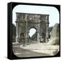 Rome (Italy), the Palatine, the Arch of Constantine, Circa 1895-Leon, Levy et Fils-Framed Stretched Canvas