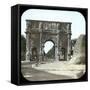 Rome (Italy), the Palatine, the Arch of Constantine, Circa 1895-Leon, Levy et Fils-Framed Stretched Canvas