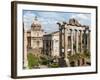 Rome, Italy. The Roman Forum. The Arch of Septimius Severus in centre.-null-Framed Photographic Print