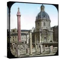 Rome (Italy), Trajan's Forum, Circa 1895-Leon, Levy et Fils-Stretched Canvas