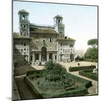 Rome (Italy), Villa Medicis (1544), Circa 1895-Leon, Levy et Fils-Mounted Photographic Print