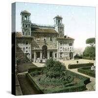 Rome (Italy), Villa Medicis (1544), Circa 1895-Leon, Levy et Fils-Stretched Canvas