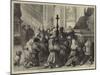 Rome, Kissing the Toe of St Peter's Statue-Godefroy Durand-Mounted Giclee Print