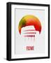 Rome Landmark Red-null-Framed Art Print