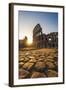 Rome, Lazio, Italy. Colosseum at Summer Sunrise.-Marco Bottigelli-Framed Photographic Print