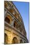 Rome, Lazio, Italy. Colosseum at Summer Sunrise.-Marco Bottigelli-Mounted Photographic Print