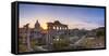 Rome, Lazio, Italy. Imperial Fora at Sunrise.-Marco Bottigelli-Framed Stretched Canvas