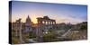 Rome, Lazio, Italy. Imperial Fora at Sunrise.-Marco Bottigelli-Stretched Canvas