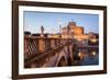 Rome, Lazio, Italy,Mausoleum of Hadrian,Castel Sant'Angelo-ClickAlps-Framed Photographic Print