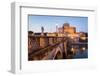 Rome, Lazio, Italy,Mausoleum of Hadrian,Castel Sant'Angelo-ClickAlps-Framed Photographic Print