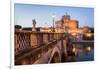 Rome, Lazio, Italy,Mausoleum of Hadrian,Castel Sant'Angelo-ClickAlps-Framed Photographic Print