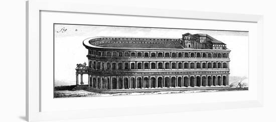 Rome, Marcellus Theatre-null-Framed Art Print