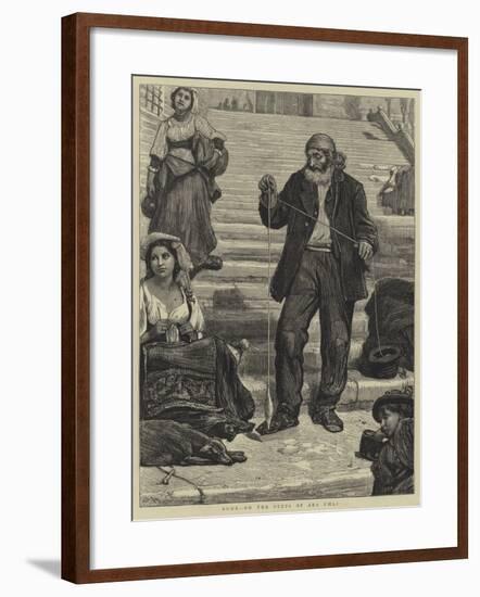 Rome, on the Steps of Ara Coeli-Robert Walker Macbeth-Framed Giclee Print