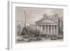 Rome, Pantheon C1835-null-Framed Art Print