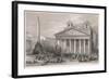 Rome, Pantheon C1835-null-Framed Art Print