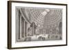 Rome, Pantheon Int C1840-null-Framed Art Print