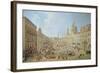 Rome, Piazza Navona-Gaspar van Wittel-Framed Giclee Print