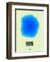 Rome Radiant Map 1-NaxArt-Framed Art Print