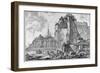 Rome, Roman Forum, Temple of Venus and Roma, C.1774-78-Giovanni Battista Piranesi-Framed Giclee Print