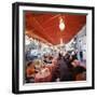 Rome's Cafe De Paris on Via Veneto, a Favorite After-Hours Sitting Spot for Natives and Tourists-Ralph Crane-Framed Photographic Print