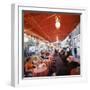 Rome's Cafe De Paris on Via Veneto, a Favorite After-Hours Sitting Spot for Natives and Tourists-Ralph Crane-Framed Photographic Print