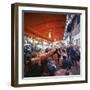 Rome's Cafe De Paris on Via Veneto, a Favorite After-Hours Sitting Spot for Natives and Tourists-Ralph Crane-Framed Photographic Print
