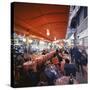 Rome's Cafe De Paris on Via Veneto, a Favorite After-Hours Sitting Spot for Natives and Tourists-Ralph Crane-Stretched Canvas