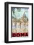 Rome, Saint Peter, Tiber River-Chris Vest-Framed Art Print