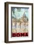 Rome, Saint Peter, Tiber River-Chris Vest-Framed Art Print