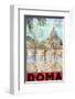 Rome, Saint Peter, Tiber River-Chris Vest-Framed Art Print