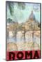 Rome, Saint Peter, Tiber River-Chris Vest-Mounted Art Print