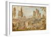 Rome, Shepherds on the Palatin-Charles Joseph Natoire-Framed Collectable Print