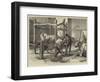 Rome, Shoeing Oxen Near the Temple of Vesta-null-Framed Premium Giclee Print