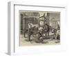 Rome, Shoeing Oxen Near the Temple of Vesta-null-Framed Premium Giclee Print