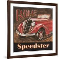 Rome Speedster-Gregory Gorham-Framed Art Print