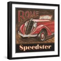 Rome Speedster-Gregory Gorham-Framed Art Print