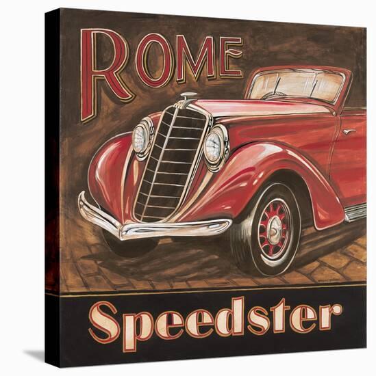 Rome Speedster-Gregory Gorham-Stretched Canvas