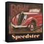 Rome Speedster-Gregory Gorham-Framed Stretched Canvas