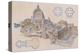 Rome, St. Peter's Basilica-L^ Derrien-Stretched Canvas