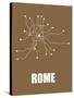 Rome Subway Map II-null-Stretched Canvas