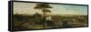 Rome, Sunset from the Convent of San Onofrio-David Roberts-Framed Stretched Canvas