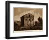Rome, Temple Ridiculo-J Serra-Framed Art Print