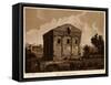 Rome, Temple Ridiculo-J Serra-Framed Stretched Canvas