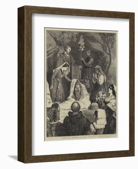 Rome, the Bambino in the Church of Ara Coeli-William III Bromley-Framed Giclee Print