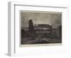 Rome, the Coliseum Illuminated-Charles Auguste Loye-Framed Premium Giclee Print