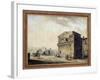 Rome. the House of Pontius Pilate, 1788-Thomas de Thomon-Framed Giclee Print