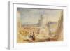 Rome, the Tomb of Cecilia Metella, C.1824-J. M. W. Turner-Framed Giclee Print