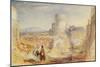 Rome, the Tomb of Cecilia Metella, C.1824-J. M. W. Turner-Mounted Giclee Print